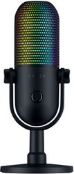 razer seiren v3 chroma rgb usb condenser microphone gain limiter build in shock absorb photo