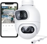 imilab ec6 home security camera dual wi fi 2k ip66 outdoor white cmsxj68a photo