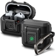 spigen lock fit matte black for samsung galaxy buds 3 pro 3 photo