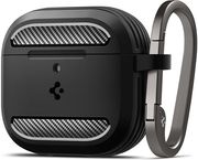 spigen rugged armor matte black for airpods 4 photo