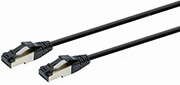 cablexpert s ftp cat 6a lszh patch cord black 15 m pp6a lszhcu bk 15m photo