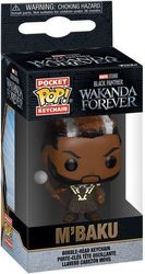 funko pocket pop marvel black panther wakanda forever mbaku keychain photo