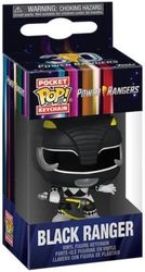 funko pocket pop power rangers black ranger keychain photo