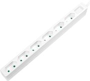 logilink lps231 socket 6 way slim white 15m photo