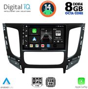 digital iq bxf 7437 cpa clima 9inc multimedia tablet for mitsubishi l200 mod 2015gt  photo
