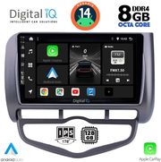 digital iq bxf 7210 cpa clima 9inc multimedia tablet for honda jazz mod 2002 2008 photo