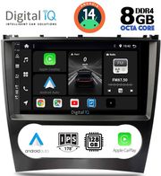 digital iq bxf 7404 cpa 9inc multimedia tablet for mercedes c  clk w203 209 mod 2004 2008 photo