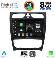 digital iq bxf 7402 cpa 9inc multimedia tablet for mercedes c w203 mod 1999 2004 photo
