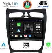 digital iq bxf 6406 cpa 9inc multimedia tablet for mercedes clk w209 mod 2000 2004 photo