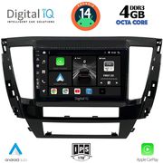 digital iq bxf 6447s cpa 9inc multimedia tablet for mitsubishi pajero sport mod 2020gt  photo
