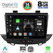 digital iq bxf 7490 cpa 9inc multimedia tablet for opel crossland  grandland mod 2017gt  photo