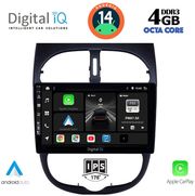 digital iq bxf 6506 cpa 9inc multimedia tablet for peugeot 206 mod 1998 2006 photo
