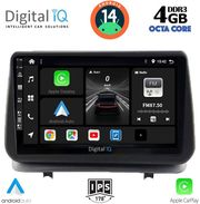 digital iq bxf 6543 cpa 9inc multimedia tablet for renault clio mod 2005 2011 photo