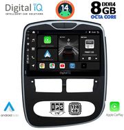 digital iq bxf 7544 cpa 10inc multimedia tablet for renault clio mod 2012 2015 photo