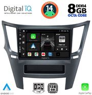digital iq bxf 7667 cpa 9inc multimedia tablet for subaru legacy outback mod 2009gt  photo