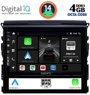 digital iq bxf 6725 cpa 9inc multimedia tablet for toyota landcruiser mod 2016 2019 photo