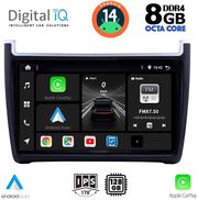 digital iq bxf 7757 cpa 9inc multimedia tablet for vw polo mod 2014 2017 photo