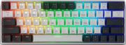 spartan gear pegasus 2 wired wireless 63 keys mechanical gaming keyboard white grey photo