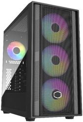 cooler master masterbox 600 black eatx tg usb 32 gen2 3x 140mm argb 1x 120mm photo