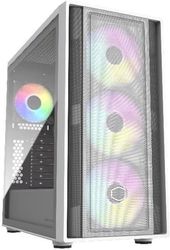 cooler master masterbox 600 white eatx tg 3x 140mm argb 1x 120mm usb32 gen2 photo