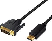 logilink cv0131 displayport 12 to dvi adapter 2m black photo