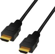 logilink ch0078 hdmi cable high speed with ethernet 8k 60hz 2m black photo