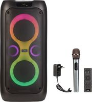 osio obt 8050 systima karaoke me bluetooth usb tf tws aux led rc fm 100w photo