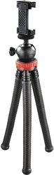 tripodo hama flexpro gia smartphone gopro kai fotografikes mixanes 27 cm kokkino hama 04608 photo