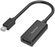 hama video adapter mini displayport plug displayport socket ultra hd 4k photo