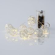 eurolamp 10 therma leyka mini led mpales 3cm 2xaa asimi xalkino kal 50cm ip20 600 11236 photo