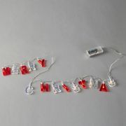 14 therma leyka led 5mm merry christmas redwhite 2xaa timer diafano kal 30cm ip20 600 03241 photo