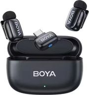 boya mini type c 24ghz 2mic wireless microphone with charging box photo boya mini type c 24ghz 2mic wireless microphone with charging box photo