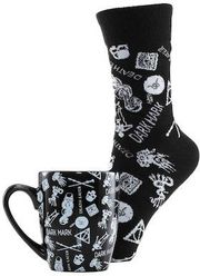 pyramid harry potter dark mark female mug sock set photo