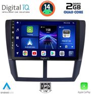 digital iq bxc 3662 cpaa 9inc multimedia tablet for subaru forester  impreza  xv mod 2008 2013 photo