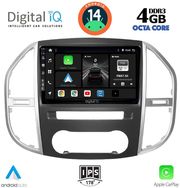 digital iq bxf 6429 cpaa 10inc multimedia tablet for mercedes vito  viano w447 mod 2015 photo