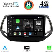 digital iq bxf 6278 cpaa 10inc multimedia tablet for jeep compass mod 2016 2021 photo