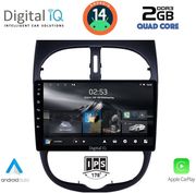 digital iq rsb 1506 cpa 9inc multimedia tablet for peugeot 206 mod 1998 2006 photo