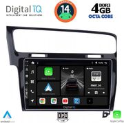 digital iq bxf 6747 cpaa 10inc multimedia tablet for vw golf 7 mod 2013 2020 photo