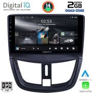 digital iq rsb 1507 cpa 9inc multimedia tablet for peugeot 207 mod 2007gt  photo