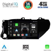 digital iq bxf 6721 cpaa 10inc multimedia tablet for toyota hilux mod 2017 photo