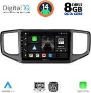 digital iq bxf 7754 cpaa 9inc multimedia tablet for vw amarok mod 2017 2022 photo