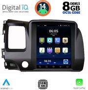 digital iq bxf 7988 cpaa tesla style for honda civic 4d mod 2006 2012 photo