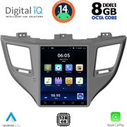 digital iq bxf 7997 cpaa tesla style for hyundai tuscon mod 2015 2019 photo