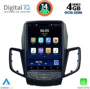 digital iq bxf 6854 cpaa tesla style for ford fiesta mod 2008 2017 photo