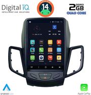digital iq bxc 3854 cpaa tesla style for ford fiesta mod 2008 2017 photo