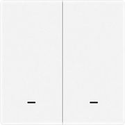 coolseer col psw02we wifi push light switch 2 gang white photo