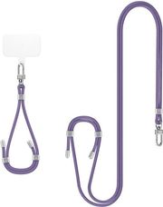 spigen universal set 2 cross body strap 1p wrist strap 1p contag2 1p deep purple photo