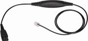 supervoice svc qd309 headset qd to rj9 bottom cable with microphone amplification photo supervoice svc qd309 headset qd to rj9 bottom cable with microphone amplification photo