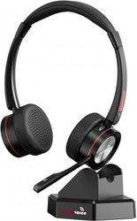 supervoice svc wbt42 professional wireless ai noise canceling bluetooth headset dual photo