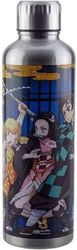 paladone demon slayer kimetsu no yaiba premium metal water bottle 450ml photo
